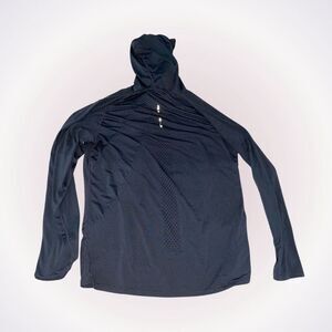 Men’s lightweight hooded gray and black hoodie | Sz XXL (NO SIZE TAG)